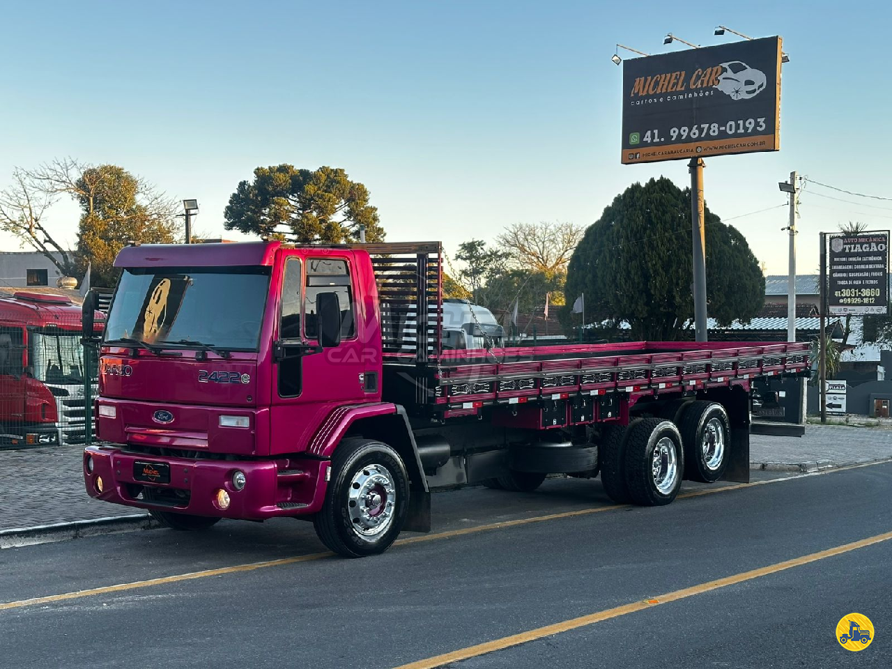 CAMINHAO FORD CARGO 2422 Carga Seca Truck 6x2 Michel Car Carros e Caminhões ARAUCARIA PARANÁ PR